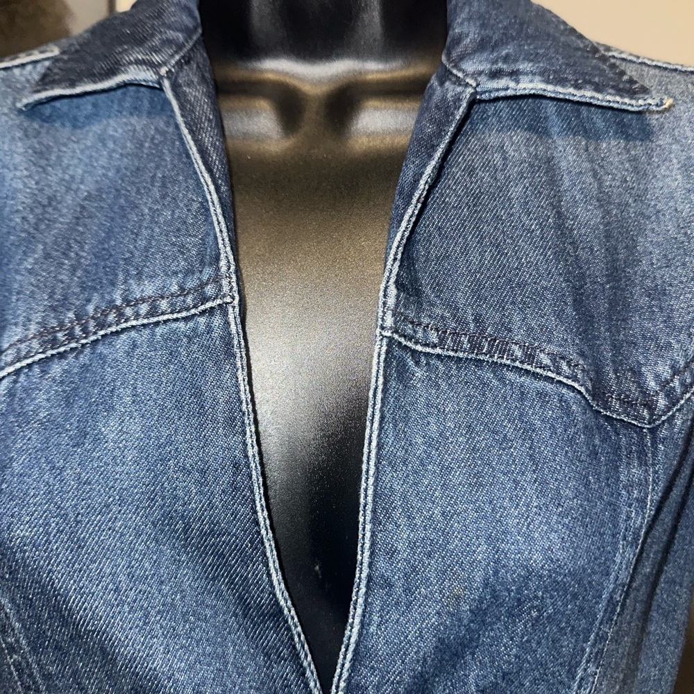 Free People Denim Jumpsuit - Picture 2 of 9